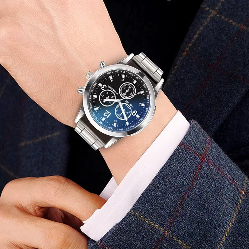 SERNARO Chronograph Steel Watch